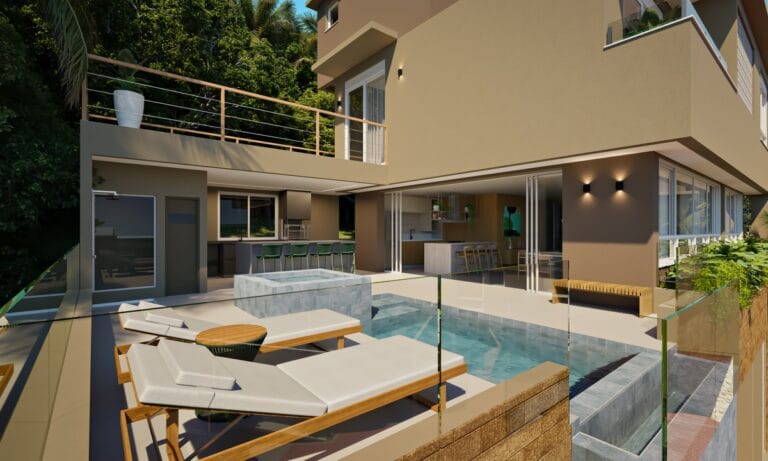 arqpix bj casa 8 piscina com sauna