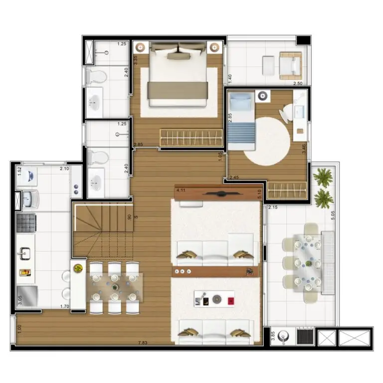 arqpix planta duplex pav inferior