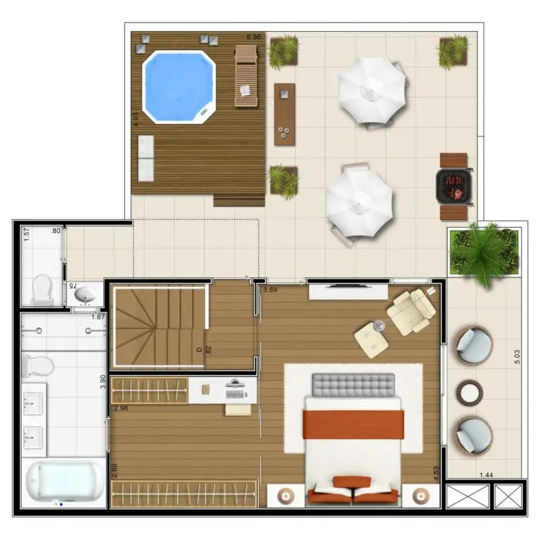 arqpix planta duplex pav superior